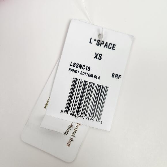 L*Space Sandy Bikini Bottom in Bright Fuchsia Pink Size XS NWT - Picture 4 of 5